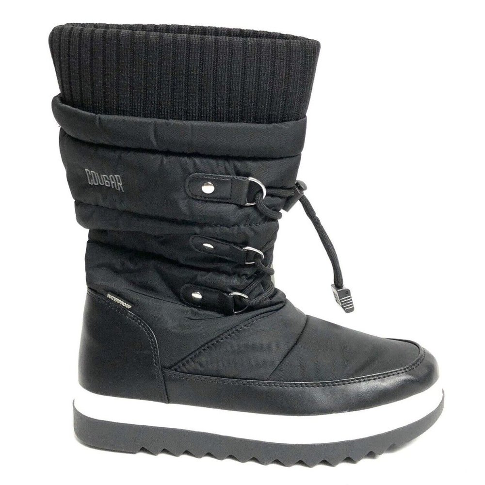 Cougar Womens Mavis Snow Boot Black Size 8 M
